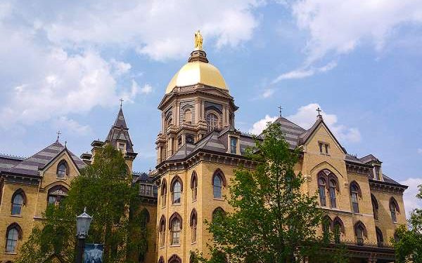 Notre Dame president tests positive for COVID-19