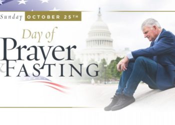 SET ASIDE OCT. 25 AS A DAY TO PRAY AND FAST FOR THE UNITED STATES.