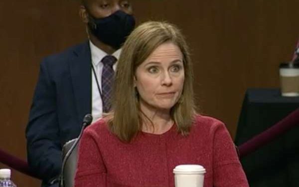 ‘I have no agenda’ except public service, Barrett tells senators