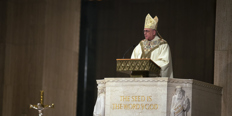 Head of U.S. bishops’ pro-life committee criticizes Joe Biden’s stance on abortion during vigil Mass