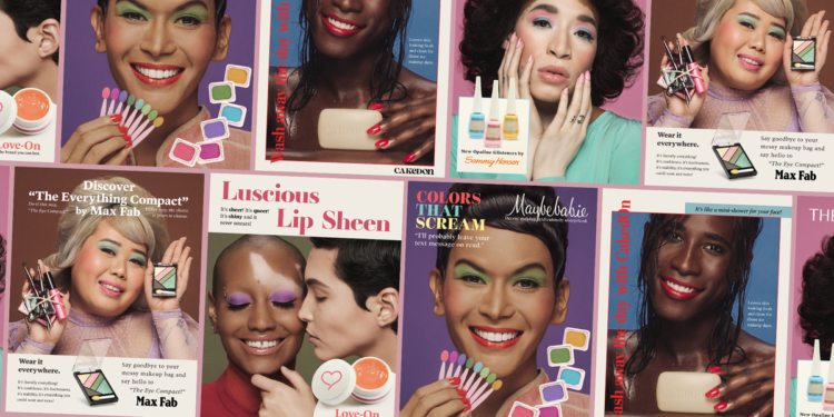 These Retro Beauty Ads Are Reimagined With Queer Models