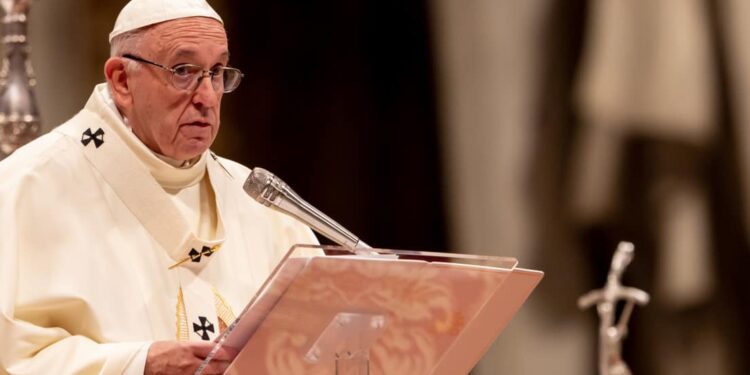 What did Pope Francis say about civil unions?