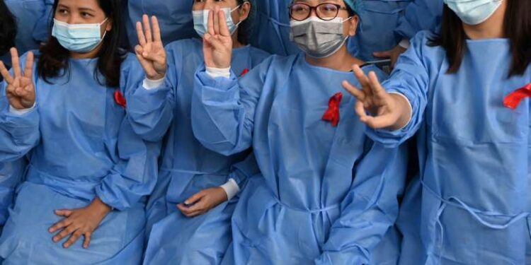 Anti-coup protest movement launches in Myanmar