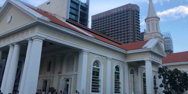 Digital app mandatory for entering Singapore churches