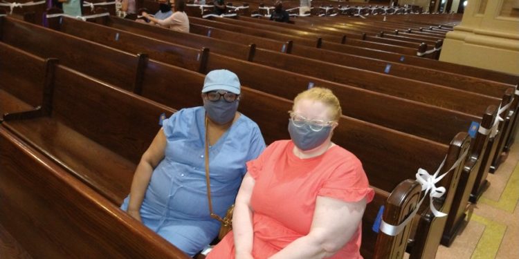 Baltimore Archdiocese’s Irvington parish offers serene setting for COVID-19 vaccination clinic