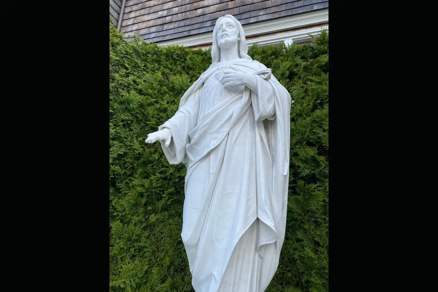 Rhode Island statue of Jesus vandalized
