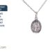 9375S_STERLING SILVER ST SIMON PENDANT WITH CHAIN