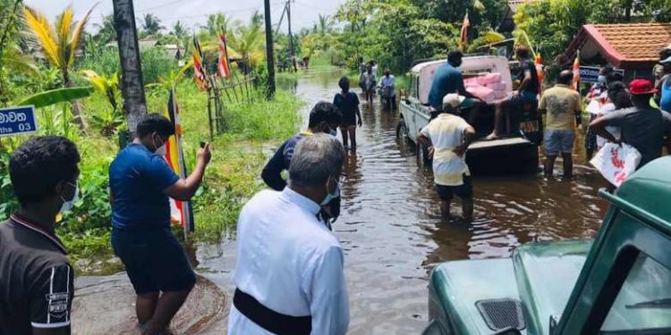 Church joins relief efforts for flood victims in Sri Lanka
