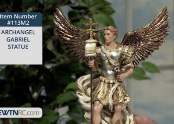 113M2_ARCHANGEL STATUE GABRIEL STATUE