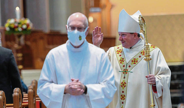 Masks recommended, not required, at weekend Masses in Greensburg Diocese