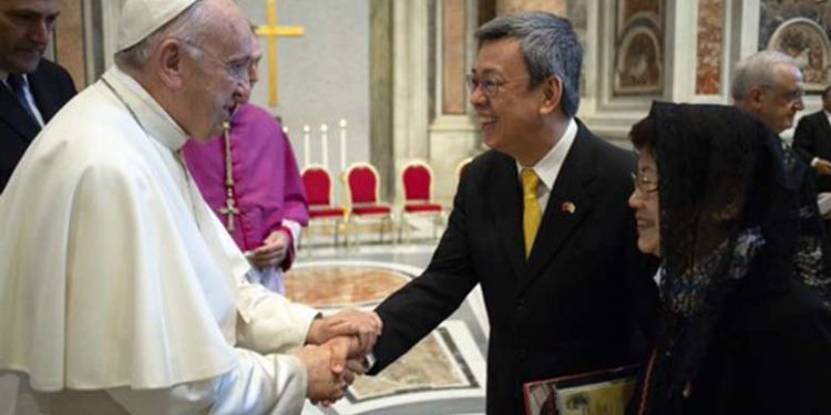 Former Taiwan vice president joins Pontifical Academy of Sciences