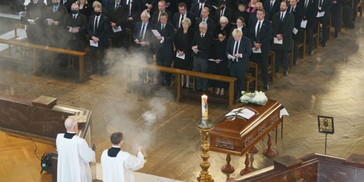 Sir David Amess: Slain Catholic lawmaker remembered as ‘true bridge-builder’ at funeral Mass