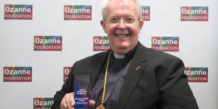 Bishop of St Asaph recognised for his work in sexuality and gender identity