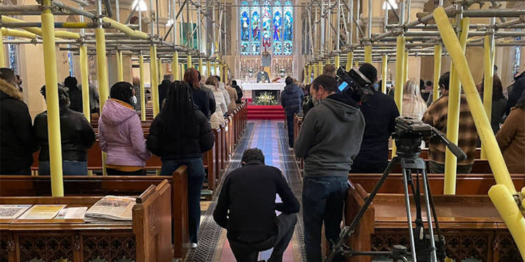 Rescue story of Norfolk Catholic church