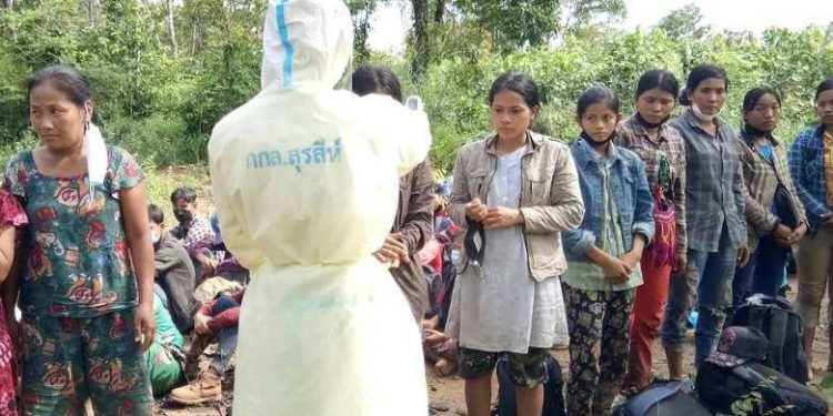 Desperate Myanmar migrants continue to enter Thailand illegally