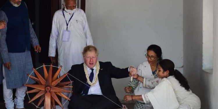 British PM arrives in India for hard sell on anti-Russia action