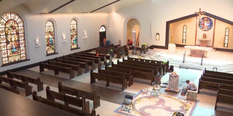 Former school in Monroe County transformed into Catholic church