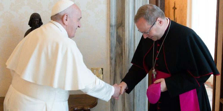 German Catholic bishops’ leader expresses disappointment in Pope Francis