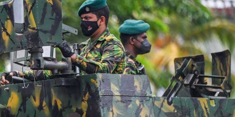 Sri Lankan security forces urged to exercise restraint