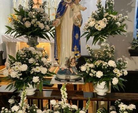 Holy Angels church hosts Virgin Mary statute