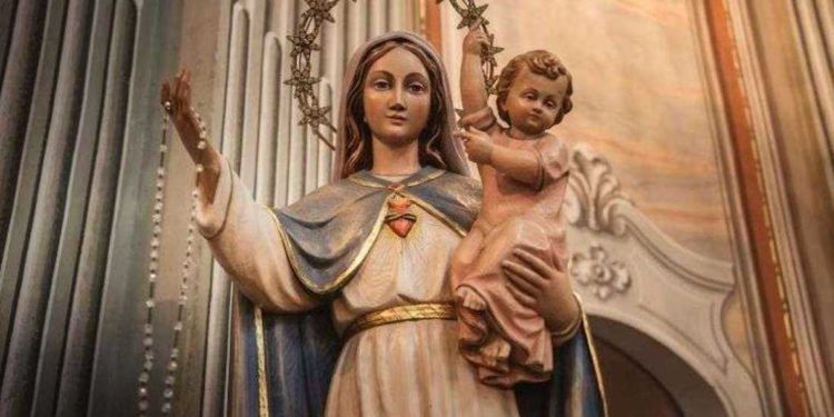 Japanese Catholic toils 40 years on world’s tallest Marian statue