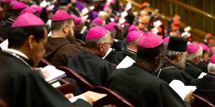 What does the synod document say about ordination of women, LGBTQ issues, and the liturgy?