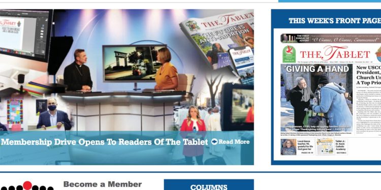 Loss of print media – posing challenges to Church communications