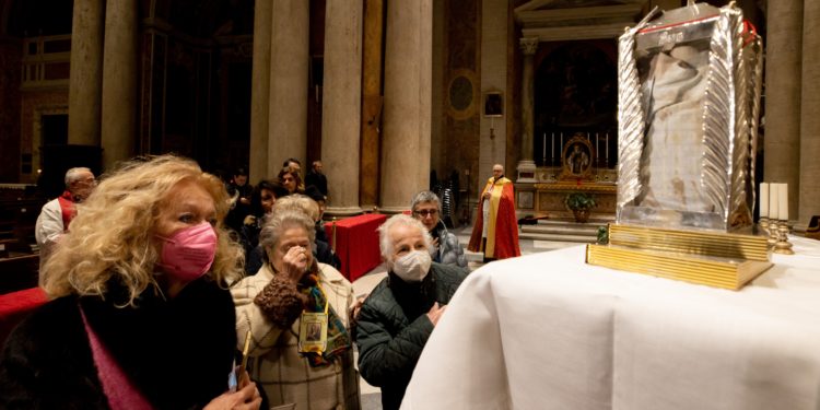 Blood-stained shirt of beatified judge killed by Mafia displayed in Rome