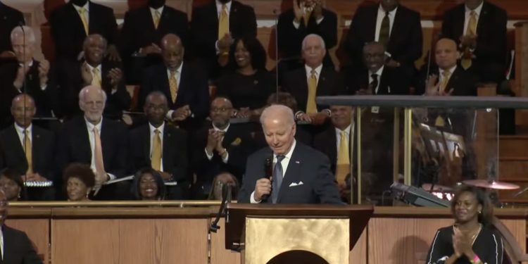 Biden likens Martin Luther King Jr. to Moses and Joseph