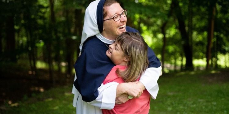 She is a nun, her twin sister has Down Syndrome and both are speaking out for the unborn