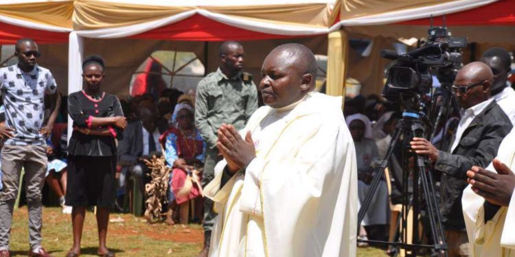 First blind Catholic priest in Kenya can hardly hide his happiness