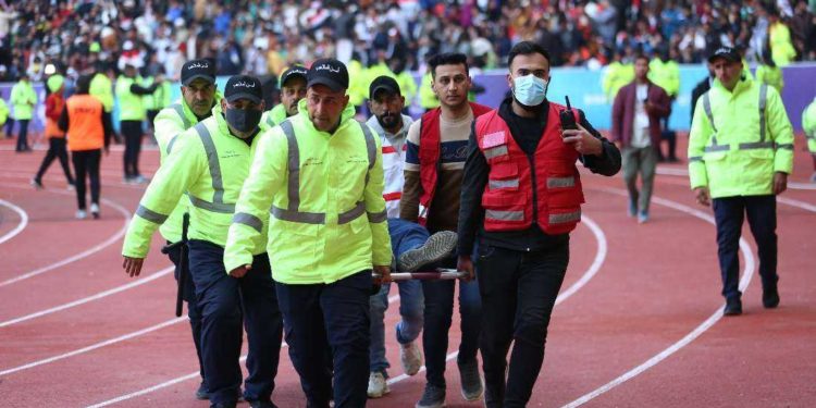 One dead, dozens hurt in stampede at Iraq Gulf Cup final