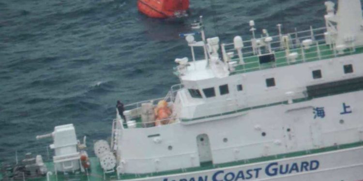 Two dead, nine missing as ship sinks between Japan, S. Korea