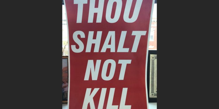 Washington, D.C., to launch ‘Thou shalt not kill’ sign campaign to end gun violence