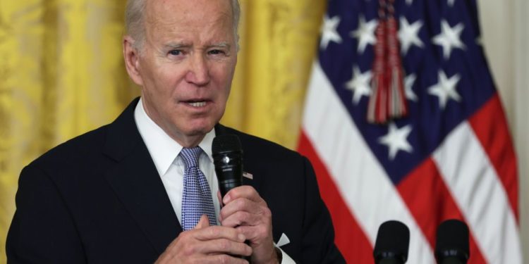Biden vows to increase abortion pill access on the 50th anniversary of Roe v. Wade  