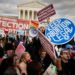 Pro-abortion counter-protesters at March for Life were few but loud