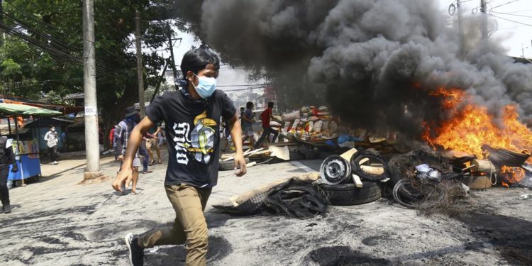 Pope, cardinal denounce assault on historic Myanmar church, plea for peace