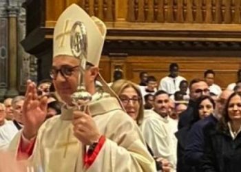 VATICAN – “The Lord does great things through the little ones”. Cardinal Tagle consecrates Father Emilio Nappa, Assistant Secretary of the Dicastery for Evangelization, as Bishop