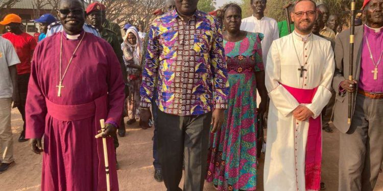 A 93-mile long, grueling trek to meet pope in South Sudan