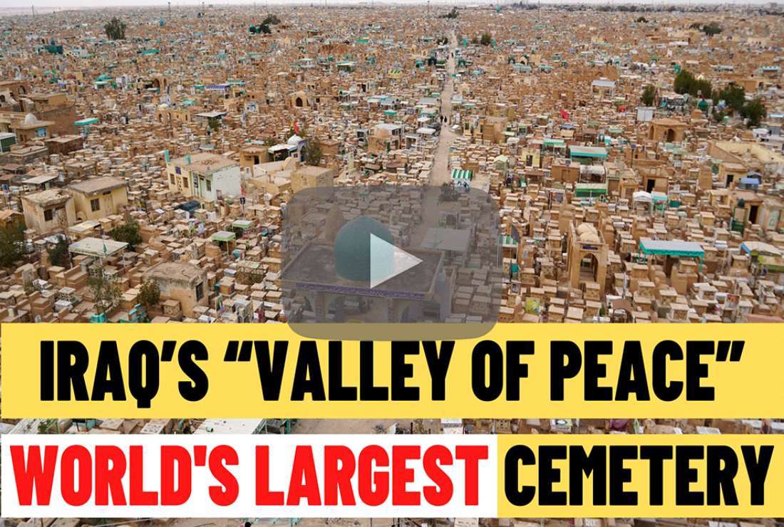 Iraq’s 'Valley of Peace' is the world’s largest cemetery WORLD