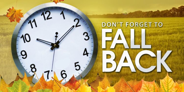 Daylight Saving Time Ends: Set Your Clocks Back One Hour on November 5th at 2:00 p.m