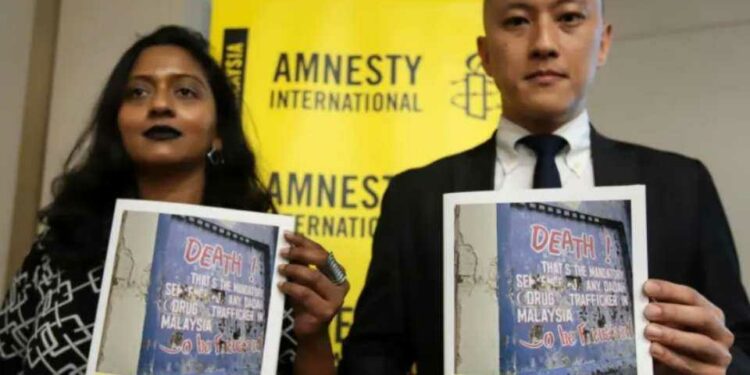 Malaysia urged to abolish death penalty