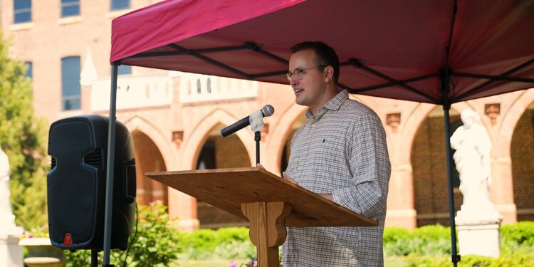 Belmont Abbey College hosts Bible marathon reading event
