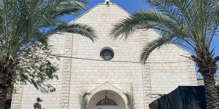 Catholics in Gaza are burying dead in Muslim cemeteries