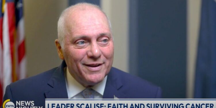 God ‘answered a lot of prayers’: Scalise discusses faith, cancer recovery
