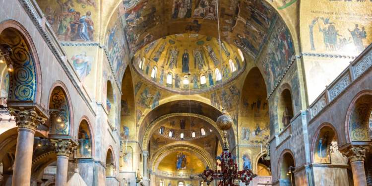 Historic St. Mark’s Basilica in Venice, Italy, will host Pope Francis this weekend