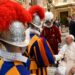 The oath of the Swiss guard: Loyalty unto death