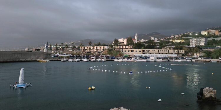 Beacon of faith: Lebanese town builds giant floating rosary at sea