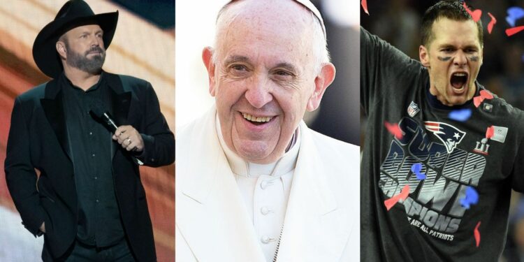 Why Tom Brady and Garth Brooks will be at the Vatican this weekend