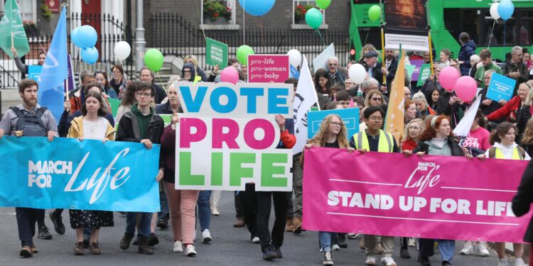 Ireland’s March for Life draws thousands amid ‘soaring’ abortions